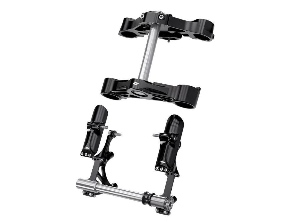 KRAUS MOTO F/END FLH14UP KR8 COMPONENT KIT