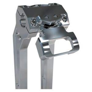 LA CHOPPERS GAUGE MOUNT PERF. RISERS FXBB