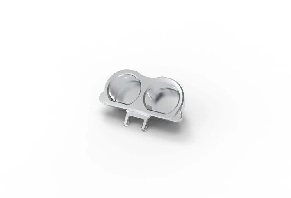LA CHOPPERS GAUGE MOUNT PERF. RISERS ON