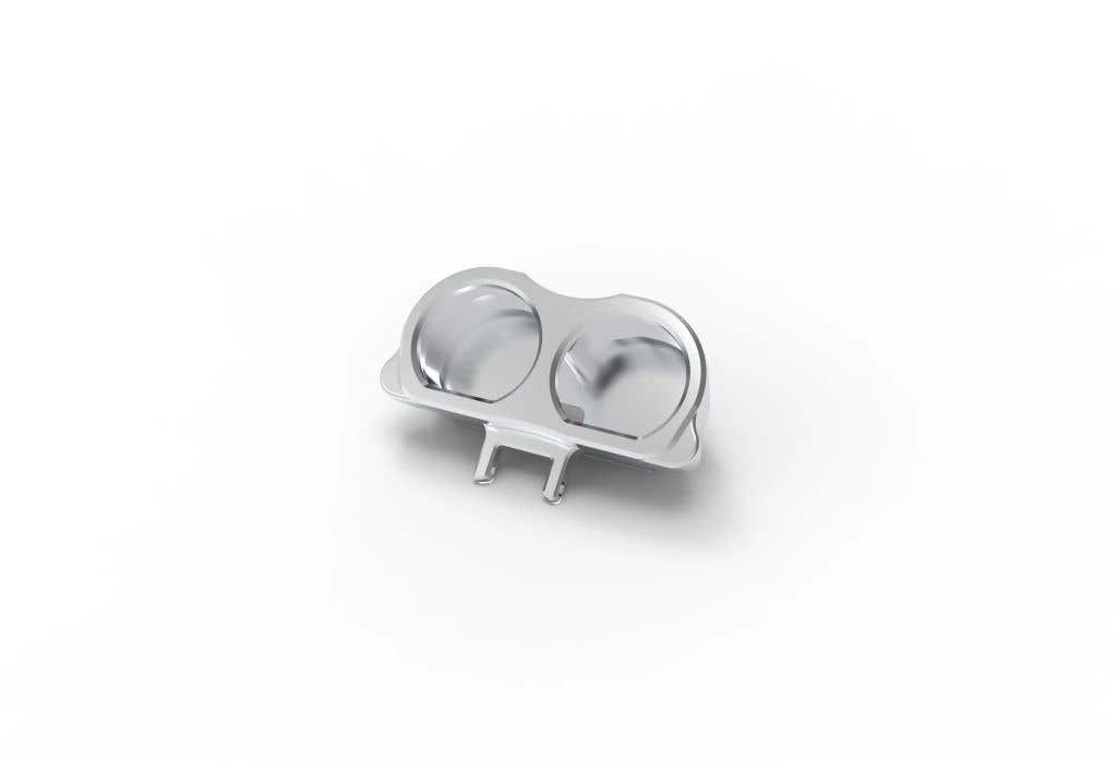 LA CHOPPERS GAUGE MOUNT PERF. RISERS ON