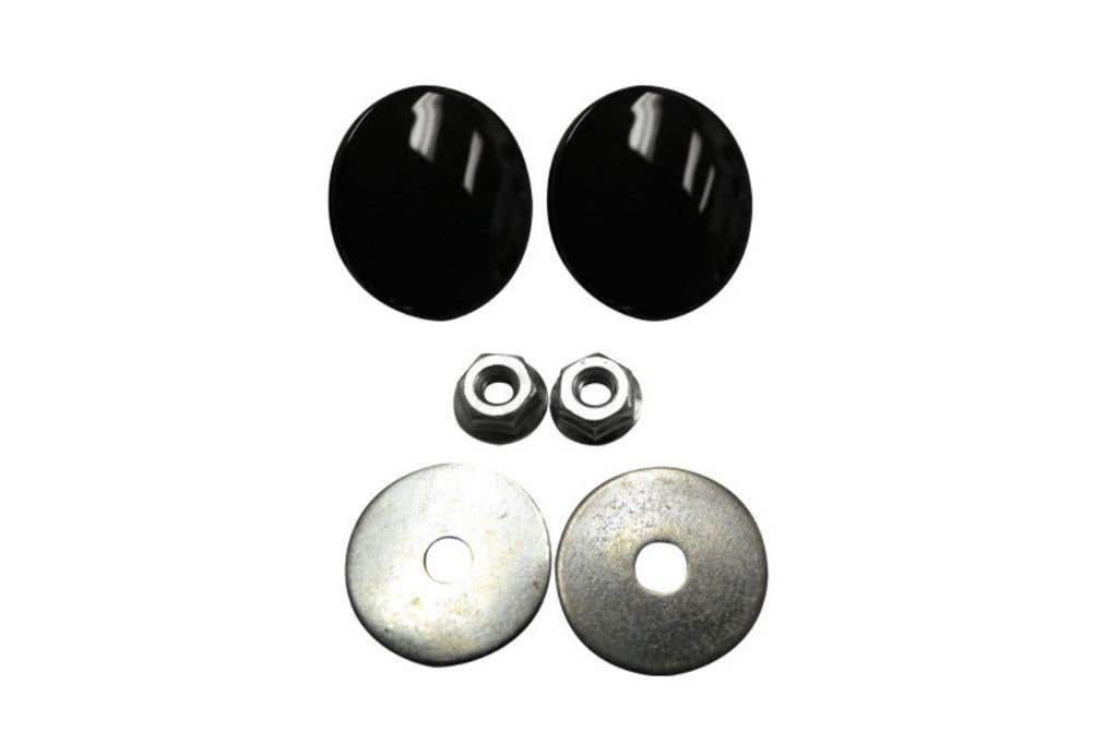 LA CHOPPERS MIRROR CVR PLUGS FLH96UP GLOSS