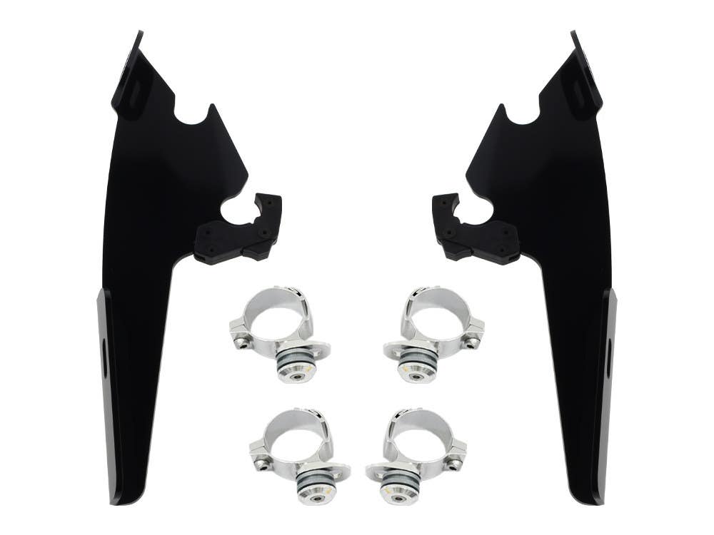 MEMPHIS SHADES BATWING FAIRING MNT KIT FXD06-17&