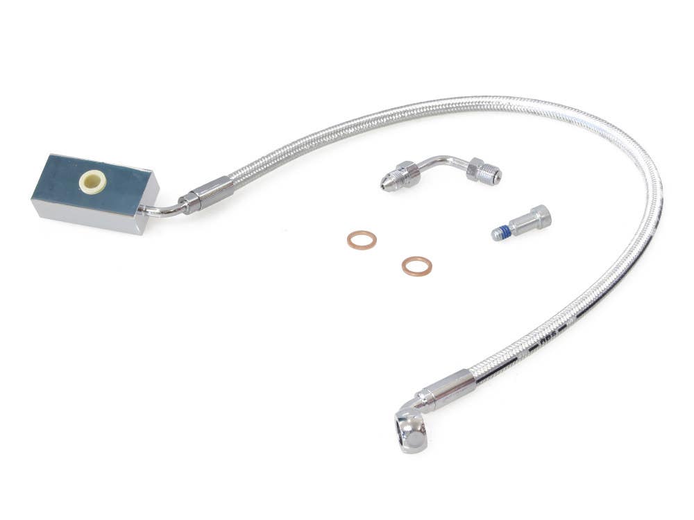 MAGNUM SHIELDING SC2 LWR BRAKE LINE +4 M8 S/TAIL