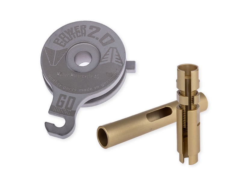 MULLER POWER CLUTCH WITH MULLER CLUTCH CONTROL KIT. FITS MILWAUKEE-EIGHT 2017UP WITH CABLE CLUTCH