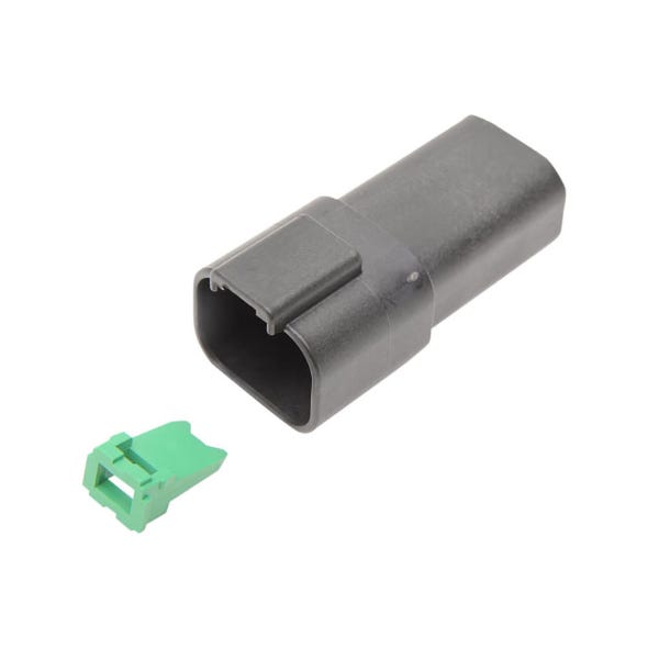 NAMZ CUSTOM CYCLE PRODUCTS DEUTSCH RECEPTACLE; 4-WIRE