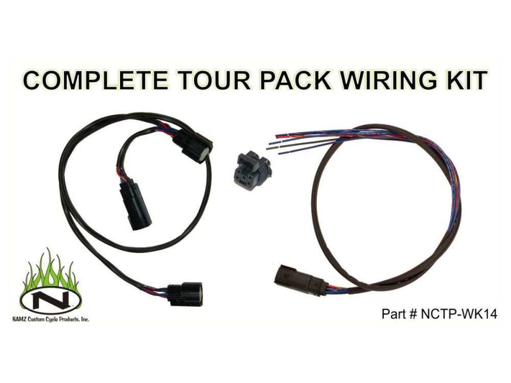 NAMZ CUSTOM CYCLE PRODUCTS TOUR PACK QUICK DISCONNECT WIRING