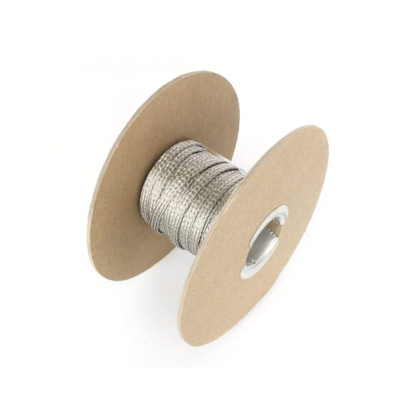 NAMZ CUSTOM CYCLE PRODUCTS STAINLESS STEEL BRAID; 1/2