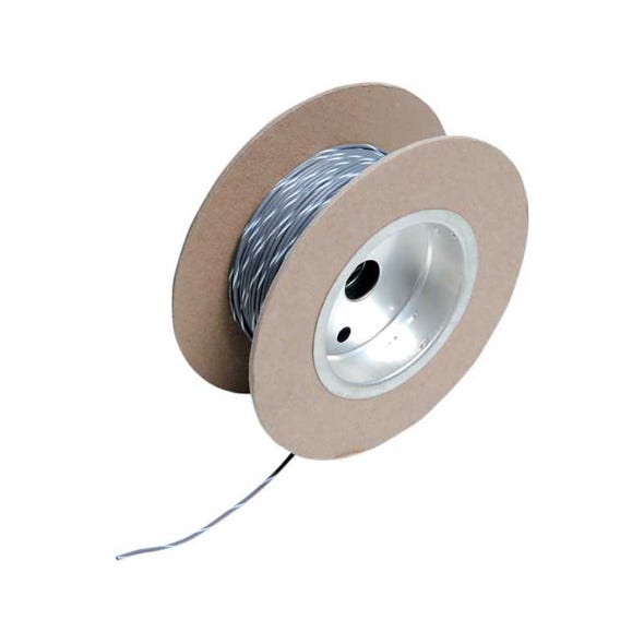 NAMZ CUSTOM CYCLE PRODUCTS WIRE 18-GAUGE GREY W/WHITE STRIPE