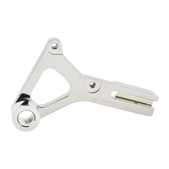 PERFORMANCE MACHINE RIGHT HAND REAR CALIPER MOUNT.