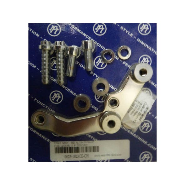 PERFORMANCE MACHINE CALIPER MOUNT FRONT; BT06UP 11. 8 DISC