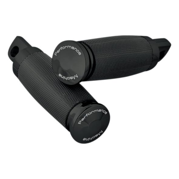PERFORMANCE MACHINE FOOTPEGS CONTOUR RUBBER WRAPPED