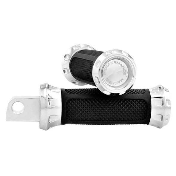 PERFORMANCE MACHINE FOOTPEGS; OVERDRIVE W/UNI MALE