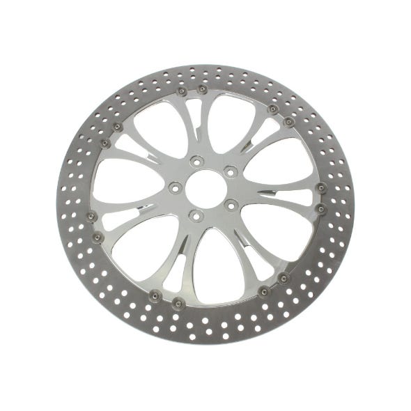 PERFORMANCE MACHINE 16IN. LEFT HAND FRONT & RIGHT HAND FRONT HEATHEN & PARAMOUNT DISC ROTOR.
