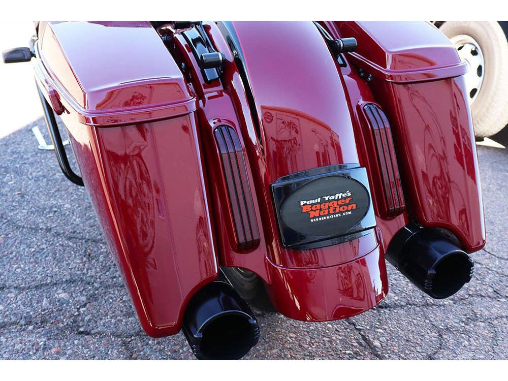 Stealth III License Plate System - Black. Fits Touring 2009up. - Bagge ...