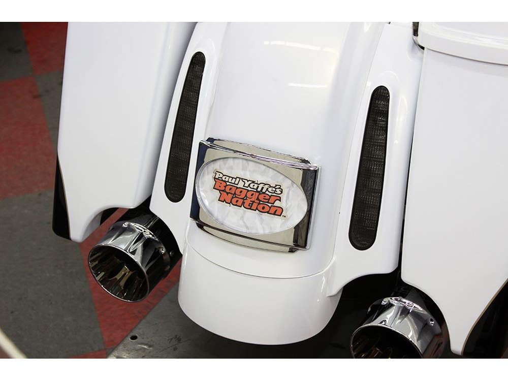 PAUL YAFFE PAUL YAFFE NUMBER PLATE FRAME; CVO/UNIVERSAL