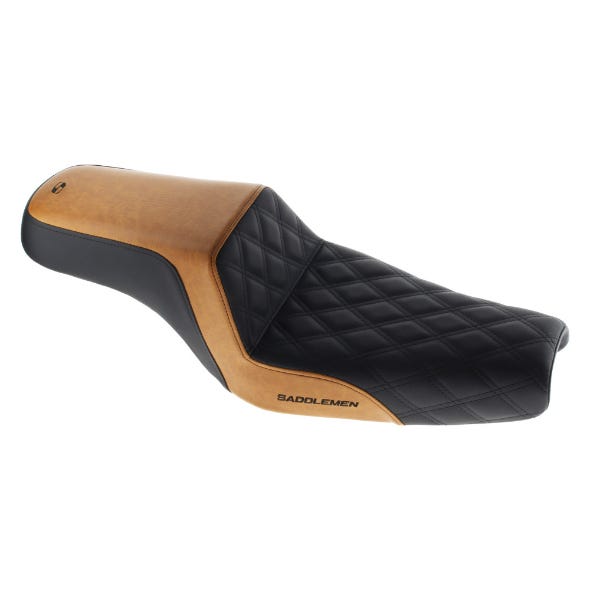 SADDLEMEN SEATS SEATXL04-21W/3.3GAL TANKLT BROWN