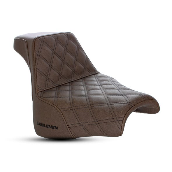 SADDLEMEN SEATS SEAT FXFB18UP STEP-UP BROWN LS FR
