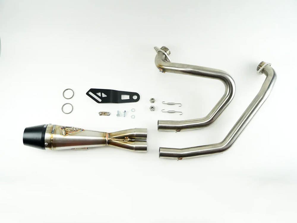 SAWICKI SPEED EXHAUST XL04-21 2:1 SHORTY BILLET