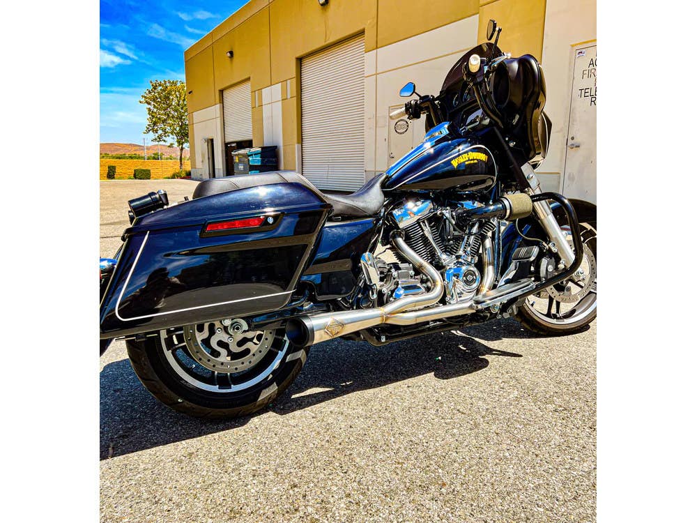 SPC EXHAUSTS EXHAUST FLH17UP 2:1 CUTBACK