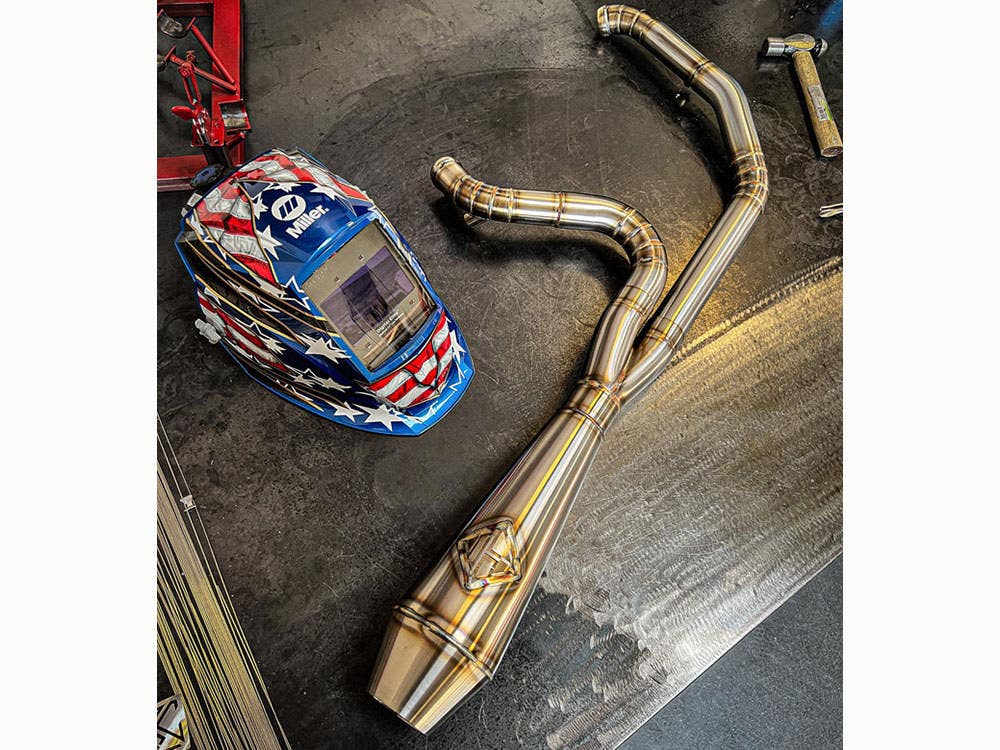 SPC EXHAUSTS EXHAUST FLH17UP 2:1 4.5 WORKS