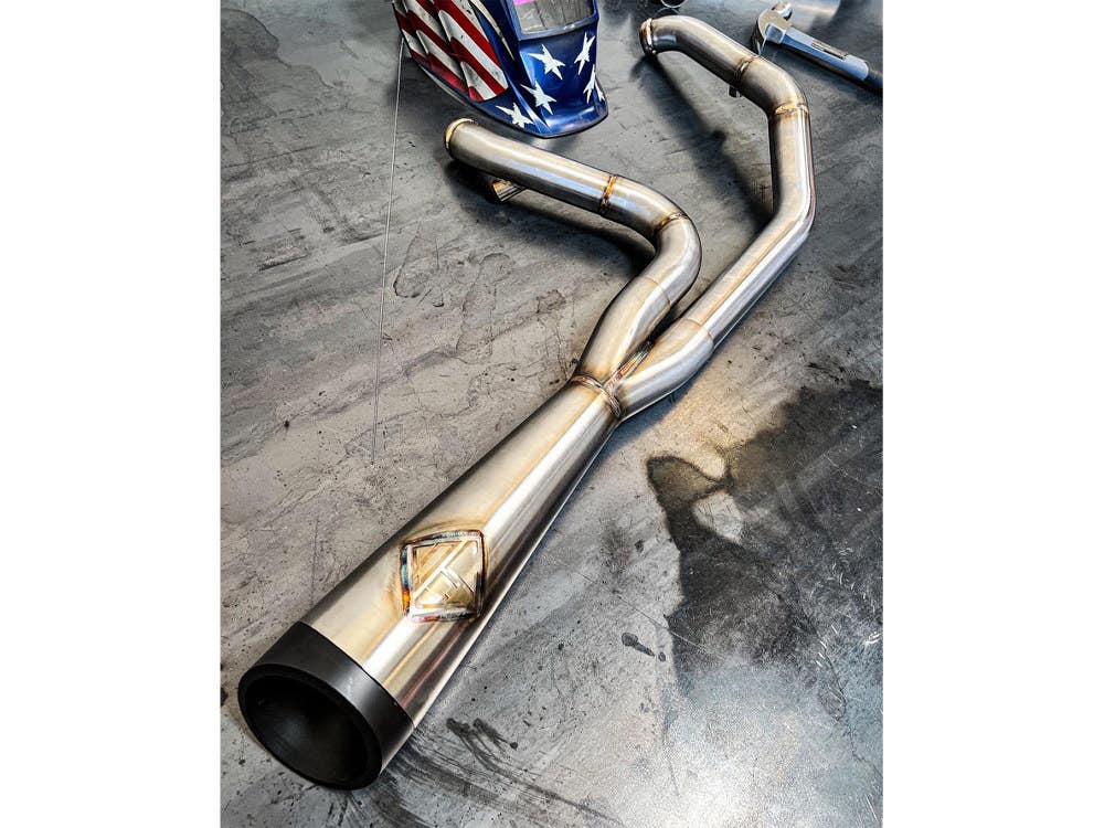 SPC EXHAUSTS EXHAUST FXD06-17 2:1 CUTBACK