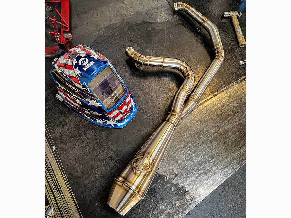 SPC EXHAUSTS EXHAUST FLH95-16 2:1 4.5 WORKS