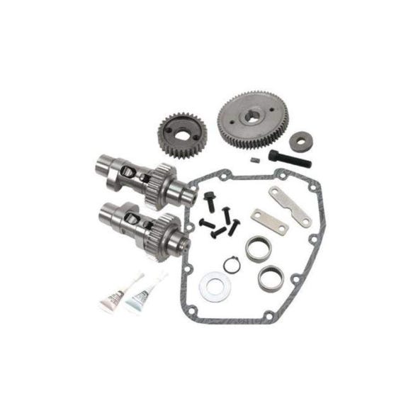 S&S CYCLE PERFORMANCE 583GE GEAR DRIVE EASY START CAMSHAFT KIT. FITS TWIN CAM 1999-2006.