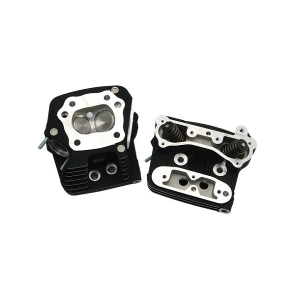 S&S CYCLE PERFORMANCE 76CC CYLINDER HEAD KIT - BLACK. FITS BIG TWIN 1986-1999.