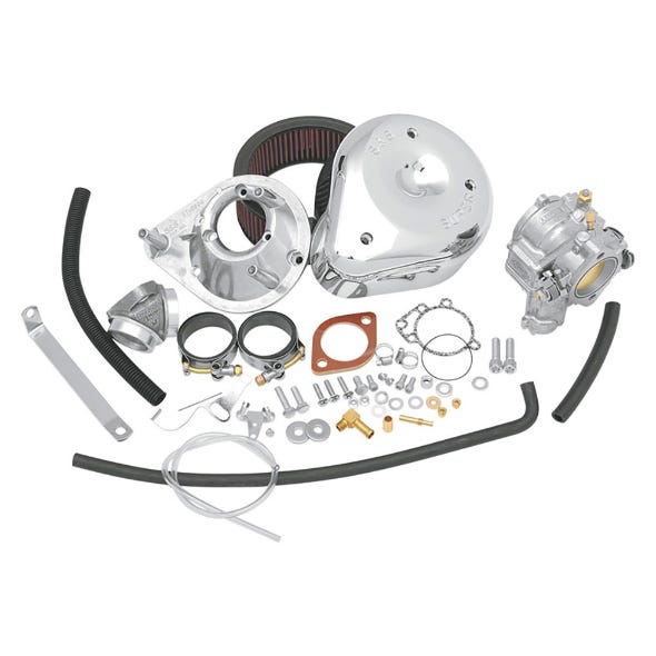 S&S CYCLE PERFORMANCE SUPER E CARBURETTOR KIT. FITS SPORTSTER 1979-1985.