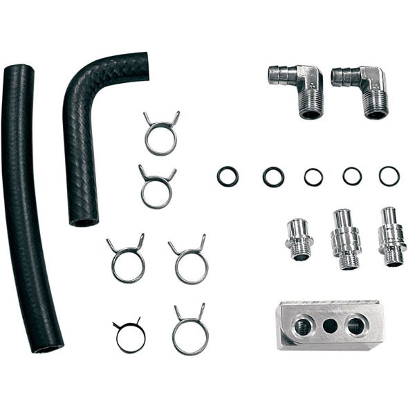 S&S CYCLE PERFORMANCE OIL LINE CONV. KIT; FLH99-06