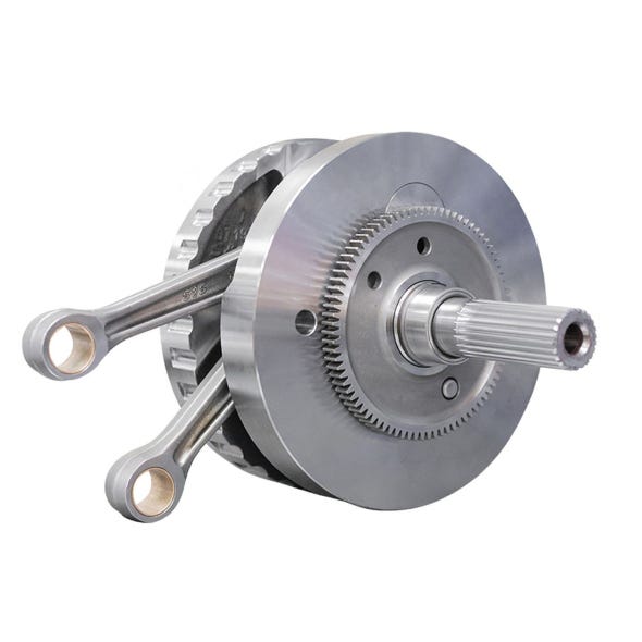 S&S CYCLE PERFORMANCE 131/136CI 4-5/8IN. STROKER FLYWHEEL ASSEMBLY. FITS 107/114/117CI MILWAUKEE-EIGHT 2017UP WHEN USING S&S 4.250 BIG BORE CYLINDERS.