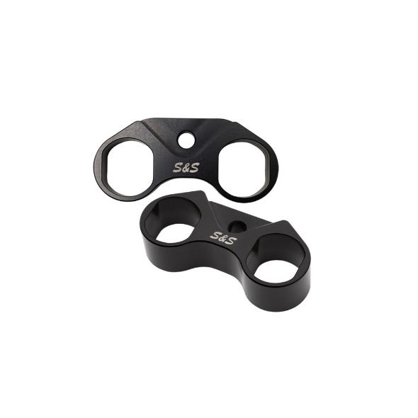 S&S CYCLE PERFORMANCE TAPPET CUFFS - BLACK. FITS SPORTSTER 2006-2021