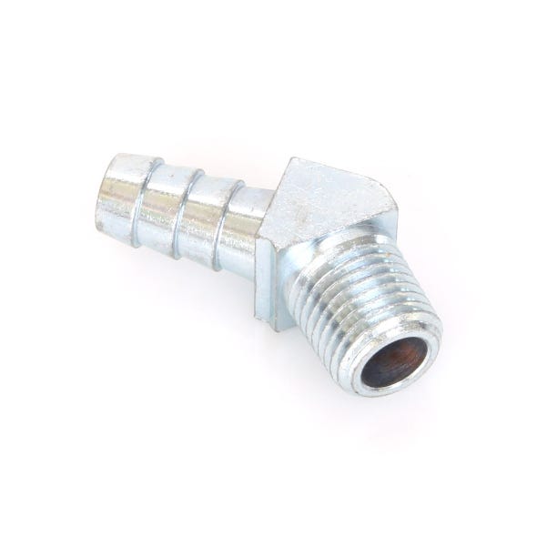 S&S CYCLE PERFORMANCE 45 DEGREE CRANKCASE BREATHER FITTING. FITS S&S OR OEM CRANKCASES