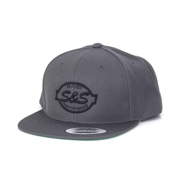 S&S CYCLE PERFORMANCE S&S CLASSIC SNAPBACK - GREY.