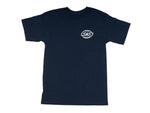 S&S CYCLE PERFORMANCE MENS PERFORMANCE PARTS NAVY T-SHIRT