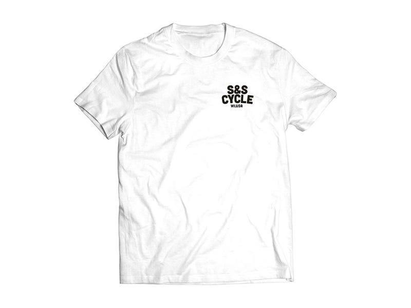S&S CYCLE PERFORMANCE MENS S&S CYCLE WHITE HEARTLAND T-SHIRT