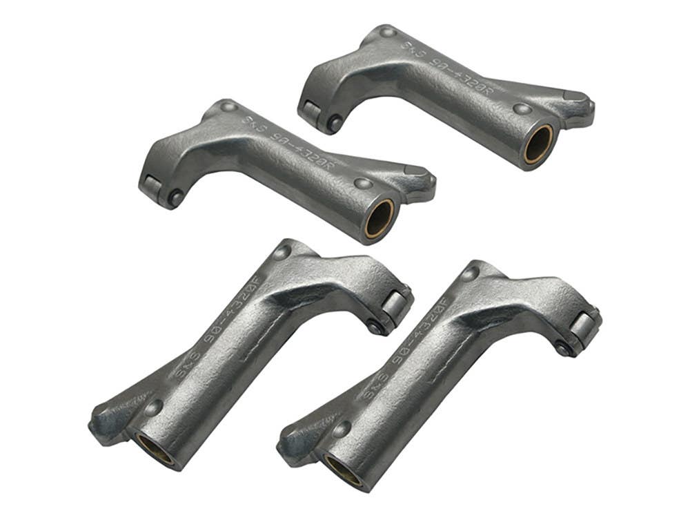 S&S CYCLE PERFORMANCE ROLLER ROCKER ARM KIT. FITS BIG TWIN 1966-1984.