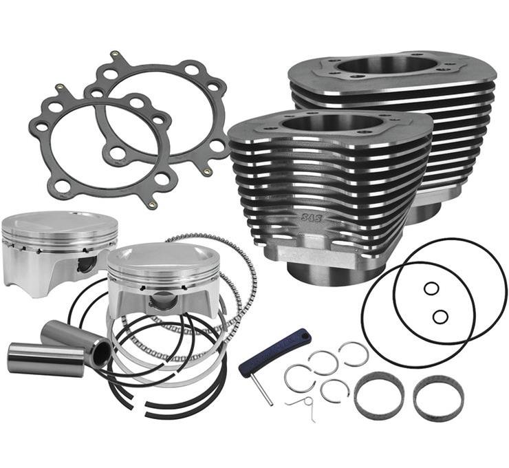 110ci Big Bore Kit - Black. Fits Twin Cam 2007-2017