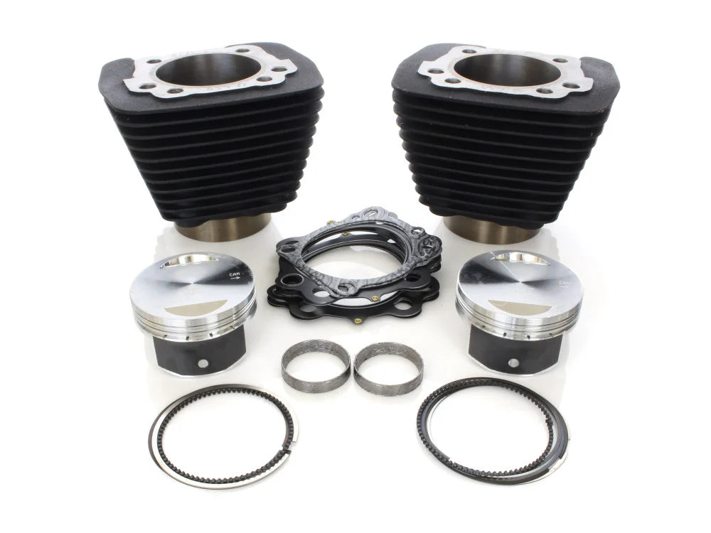 1250cc Big Bore Kit - Black. Fits Sportster 1986-2021