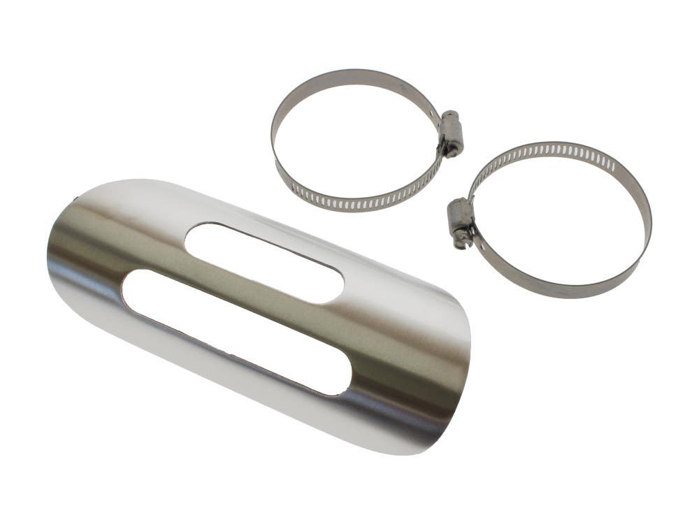 SUPERTRAPP EXHAUST H/SHIELD; UNIVERSAL 2. 25X5. 35
