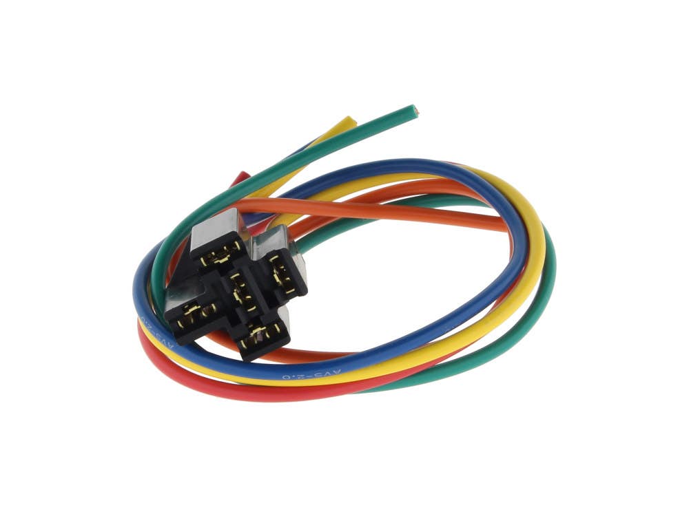 STANDARD MOTOCYCLE PRODUCTS RELAY SOCKET 5 WIRE