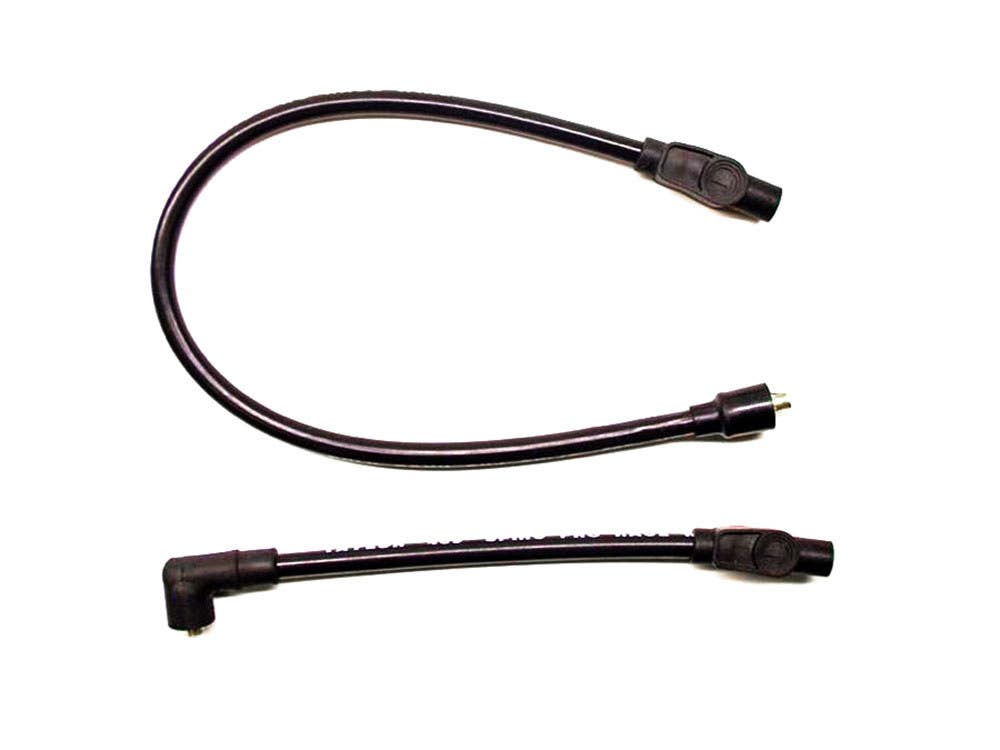 TAYLOR SPARK PLUG LEADS IGN LEADS FLH80-98 XL86-03 BLK