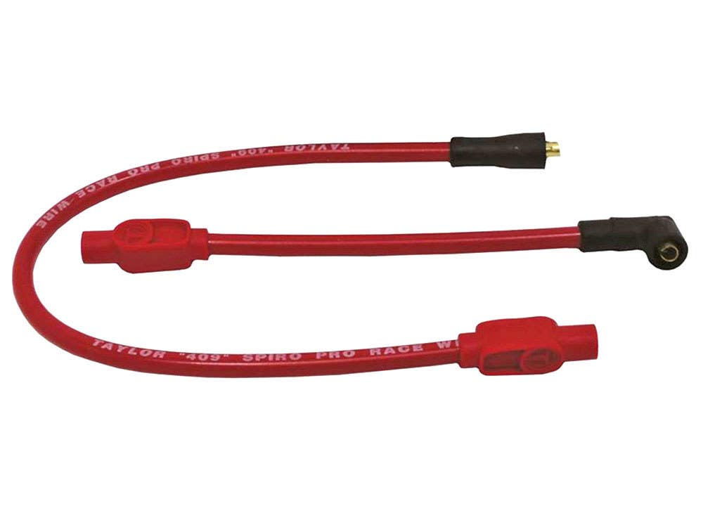 TAYLOR SPARK PLUG LEADS IGN LEADS FLH80-98 XL86-03 RED