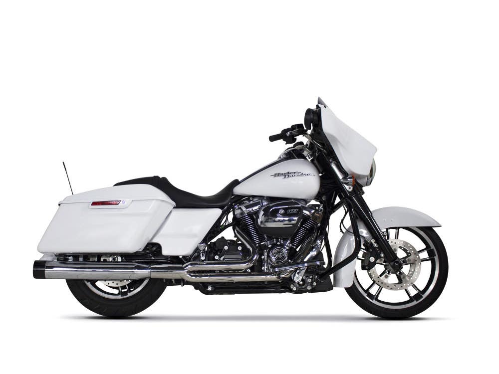 TWO BROTHERS RACING EXHAUST; FLH17UP FULL LENGTH 2-INTO-1 EXHAUST