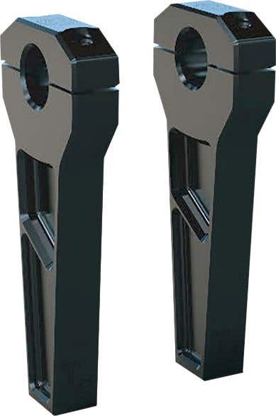 TODDS CYCLE RISERS 6 STRAIGHT FOR 1-1/8 BAR