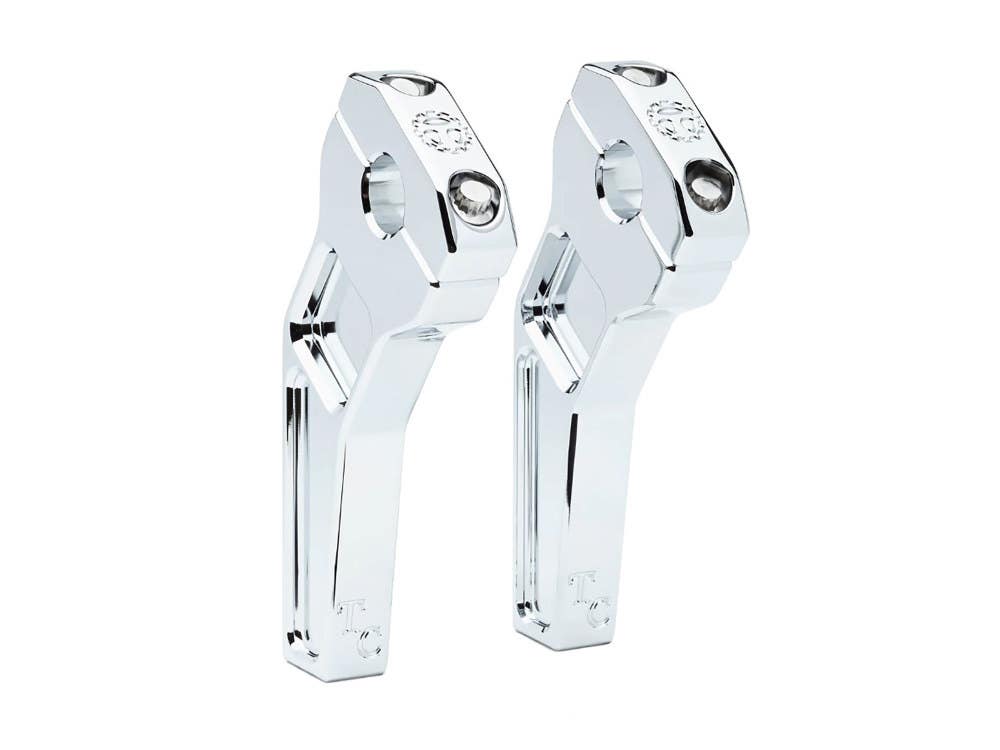 TODDS CYCLE RISERS 6 PULLBACK FOR 1-1/8 BAR