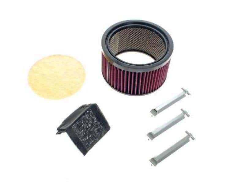 TRASK PERFORMANCE BIG POWER FILTER KIT - CHROME. FITS ASSAULT CHARGE AIR CLEANERS.