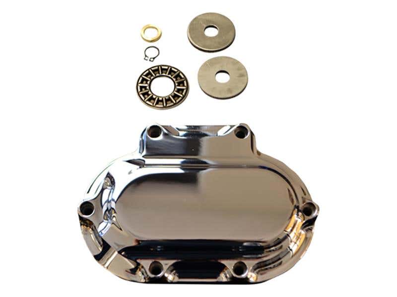 TRASK PERFORMANCE HYDRAULIC CLUTCH COVER - CHROME. FITS SOFTAIL 2007UP DYNA 2006-2017 & TOURING 2007-2013.