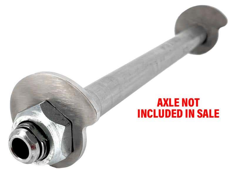TRASK PERFORMANCE REAR AXLE ADJUSTERS - STAINLESS STEEL. FITS TOURING 2020UP.