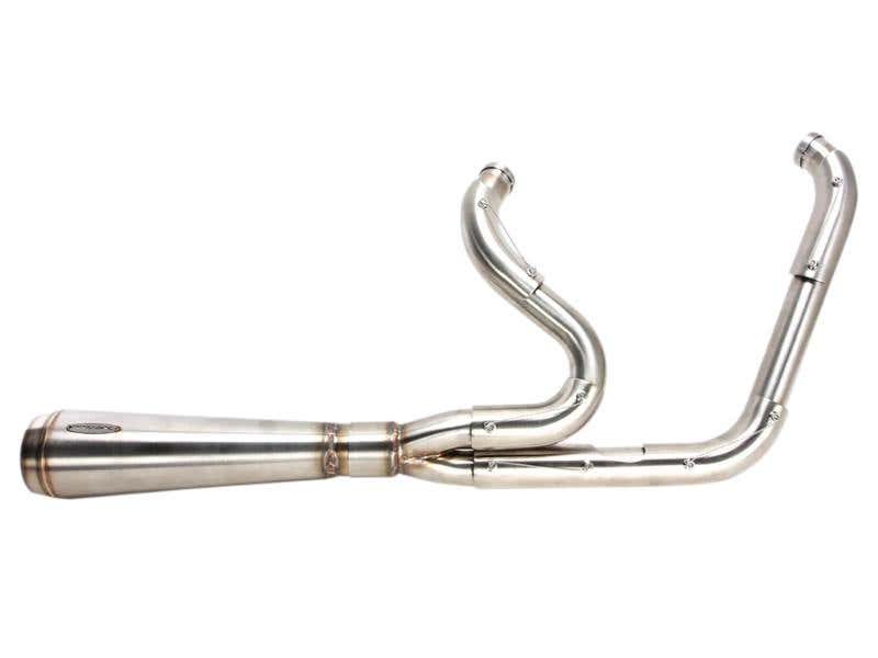 TRASK PERFORMANCE ASSAULT 2-INTO-1 EXHAUST - STAINLESS STEEL. FITS SOFTAIL 2018UP.